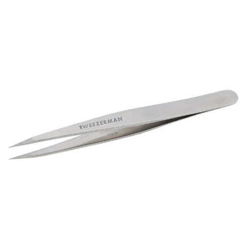 Tweezerman Tweezer punt klassiek stainless steel 1st