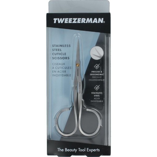 Tweezerman Nagelriemschaar stainless steel 1st