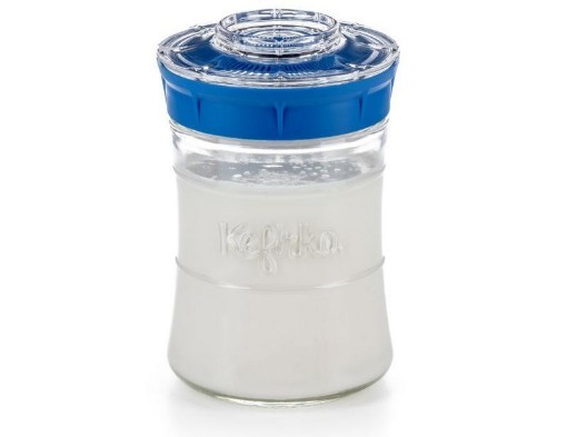 Kefirko Melk-water kefir maker 900ml blauw 1st