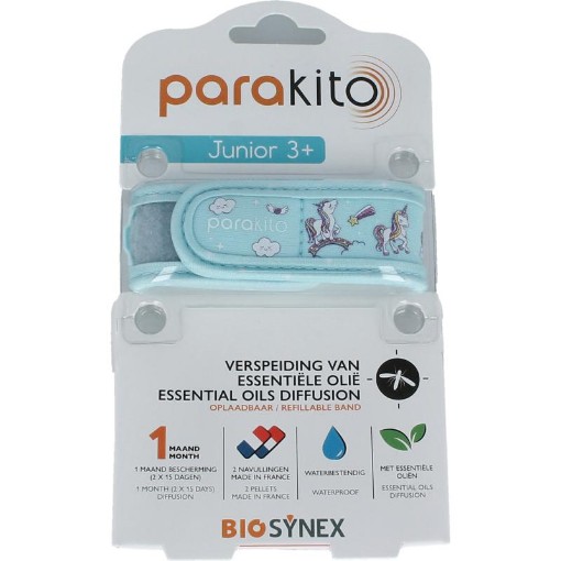 Parakito Anti mug armband junior eenhoorn 1st