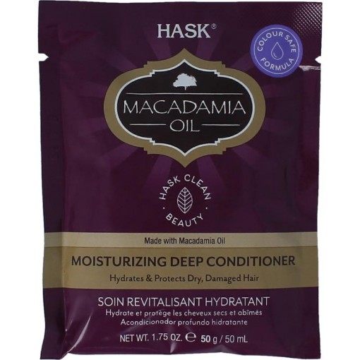 Hask Conditioner moist deep macadamia oil 50ml