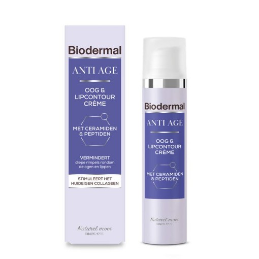 anti age oog- en lipcont creme