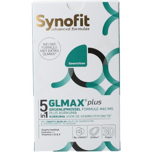 Synofit GLMAX 5-in-1 plus groenlipmossel 60sft