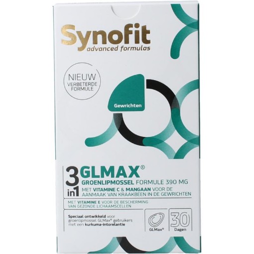 Synofit GLMax 3-in-1 groenlipmossel 60sft