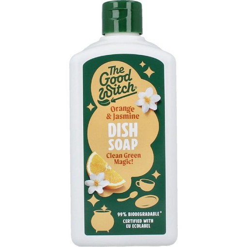 The Good Witch afwasmidd sinaasappel jasmijn 500ml