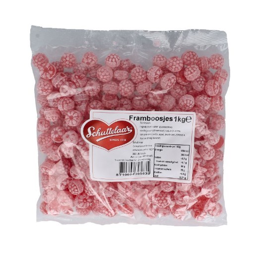 Schuttelaar Framboosjes 1kg