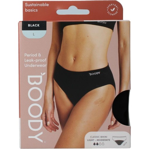 Boody Menstruatieondergoed bikinislip licht/normaal L 1st