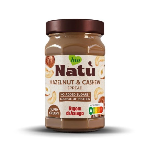 Natu hazelnoot cashewpasta bio 220g