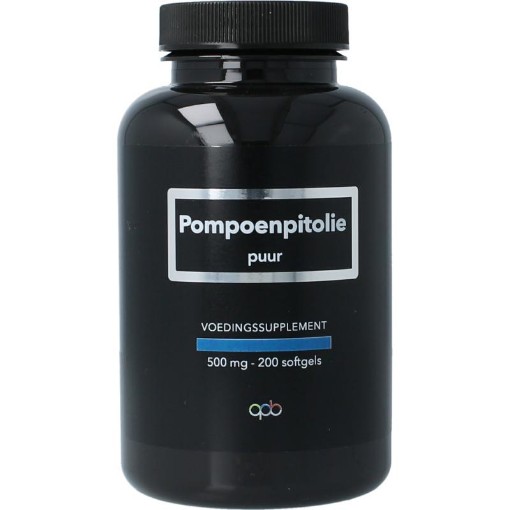 Apb Holland Pompoenpitolie puur 500mg 200sft