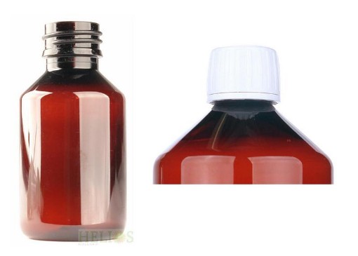 Helios Holland pet fl 100ml amber m witte dop 12st