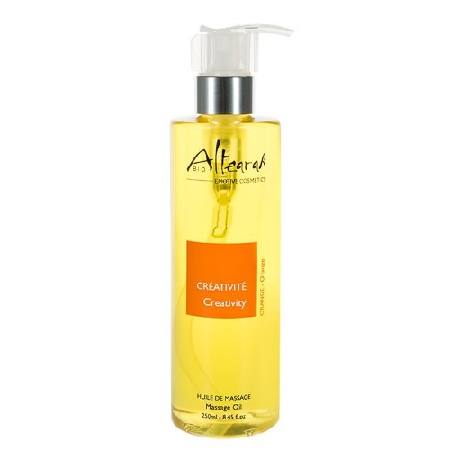 Altearah Massageolie creativity orange bio 250ml