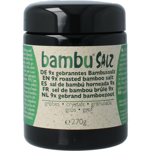 Bambu Salz Bamboezout grof 9x gebrand 270g