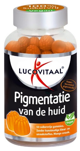 Lucovitaal pigmentatie vd huid gummies 50st