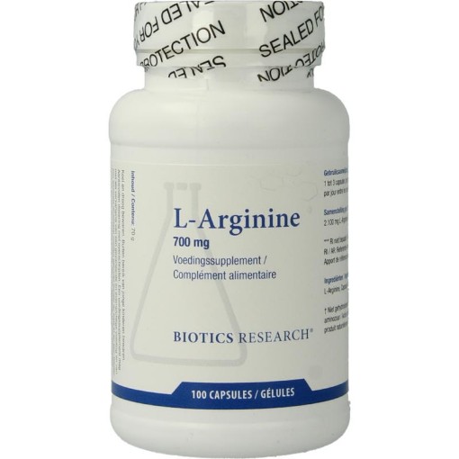 Biotics L-Arginine 700 mg 100 capsules