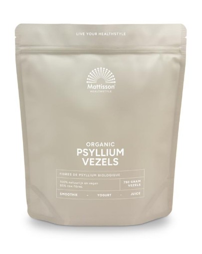 Mattisson Organic psylliumvezels bio 750g