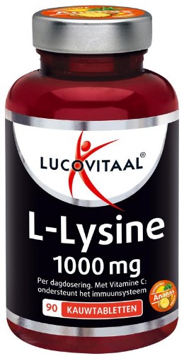 Lucovitaal L-Lysine 1000mg 90kt