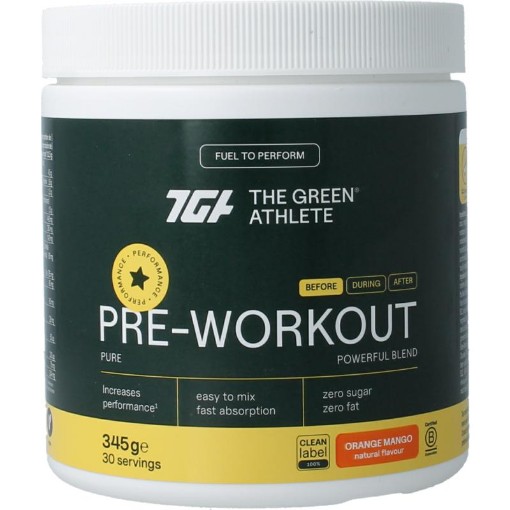Green Athlete Pre workout 345g