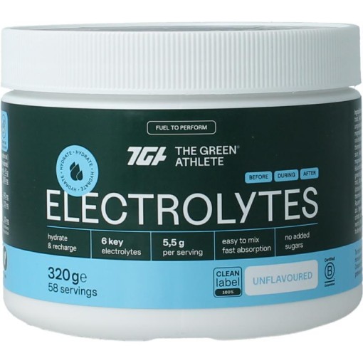 Green Athlete Electrolytes pure 320g