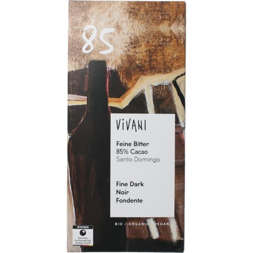 Vivani Vivani fine dark 85% bio 80g