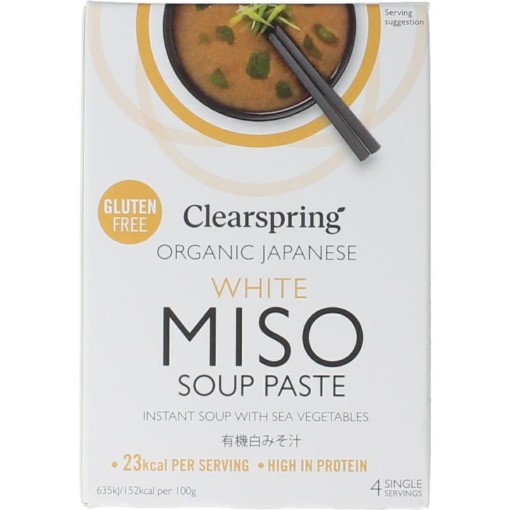 Clearspring souppaste white miso bio 60g