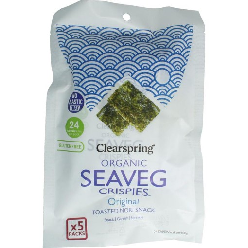Clearspring seaveg -crisp orig multi p bio 20g