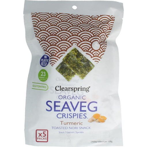 Clearspring seaveg -crisp tumer multip bio 20g