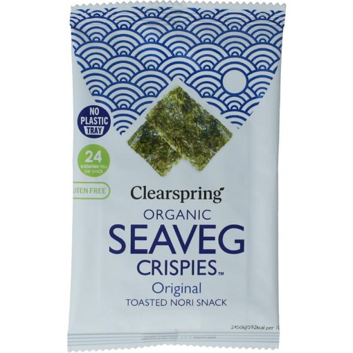 Clearspring seaveg - crispies original bio 4g