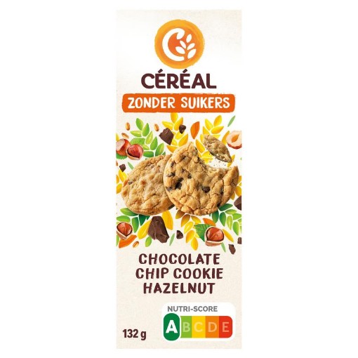 Cereal chocol chip cookies hazeln z s 130g
