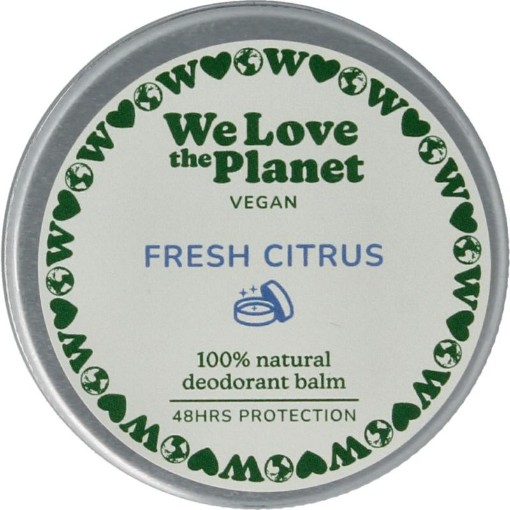 We Love Deodorant balm fresh citrus vegan 35g