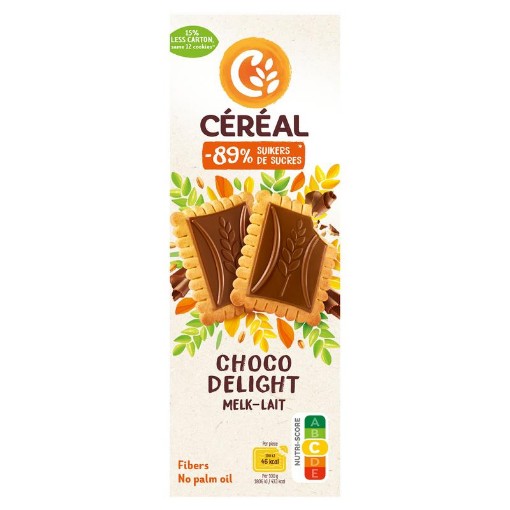 Cereal choco delight melkchoc min s 126g