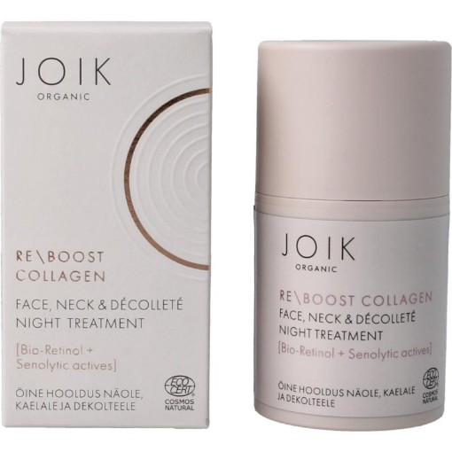 Joik Re-boost collagen face & neck night treatment 50ml