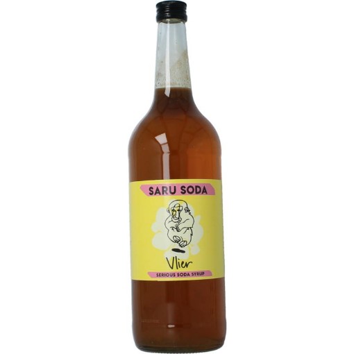 Saru Soda Siroop vlier bio demeter 1ltr