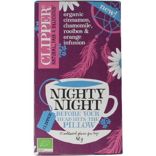 Clipper Clipper kruident night nig bio 20st