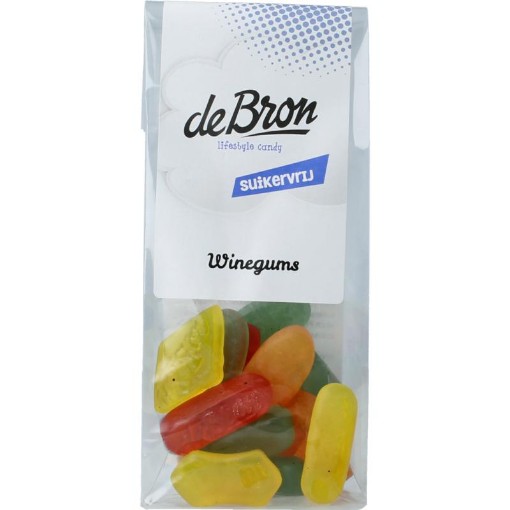 De Bron Winegums suikervrij 90g