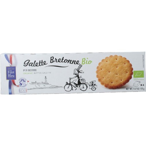 Filet Bleu Boter galettes koekjes bio 130g