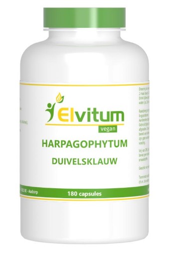 Elvitum Duivelsklauw harpago extract 180ca