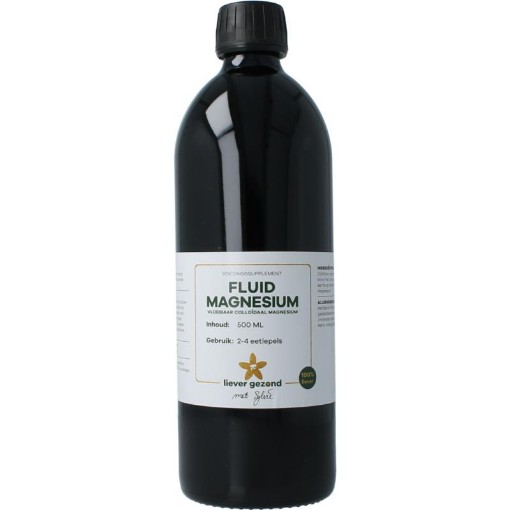 Liever Gezond vloeibaar colloidaal magnesium 500ml