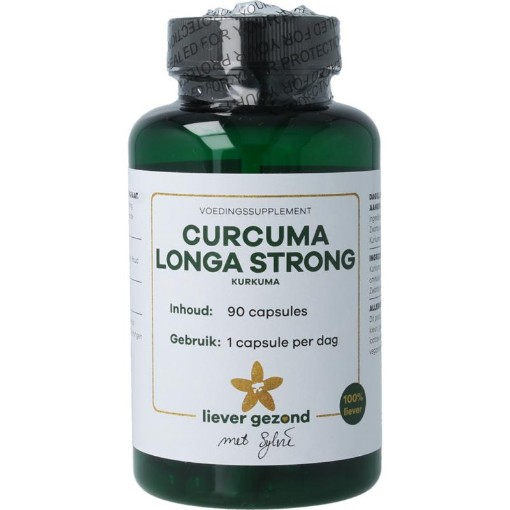 Liever Gezond curcuma longa strong / kurkuma 90vc