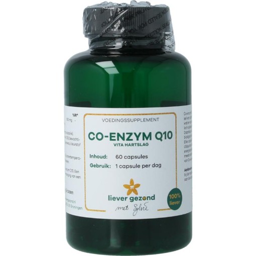 Liever Gezond co-enzyme q10 100mg/vita harts 60sft