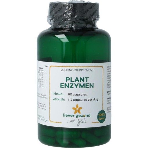 Liever Gezond plant enzymen 60vc