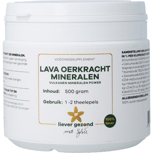Liever Gezond lava oerkracht mineralen 500g
