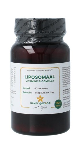 Liever Gezond liposomaal vitamine b complex 60vc