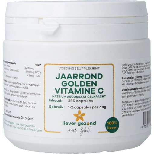 Liever Gezond jaarrond vitamine c 365ca