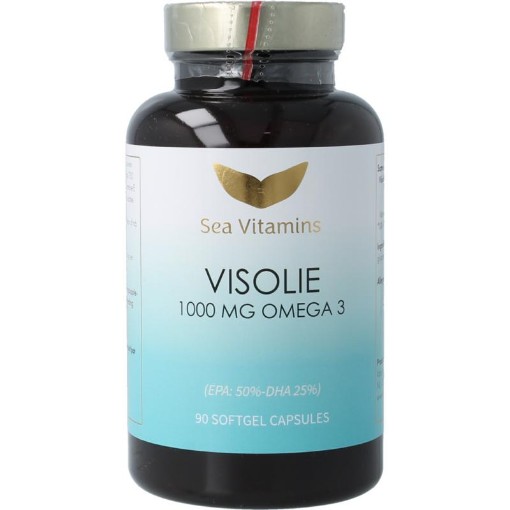 Sea Vitamins omega 3 visolie strong m vit e 90vc