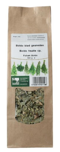 Marma boldo blad gesneden 100g