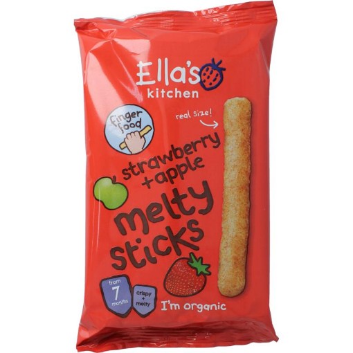 Ella's Kitchen Melty sticks strawberry/apple 7+ mnd bio 16g