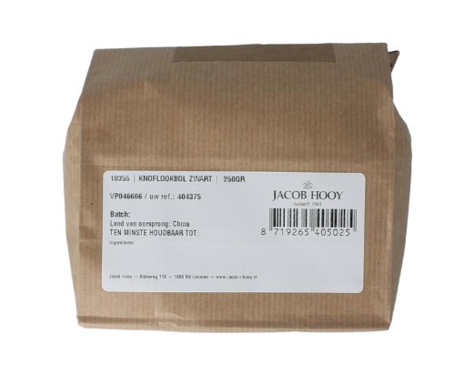 Jacob Hooy Knoflookbol zwart 250g
