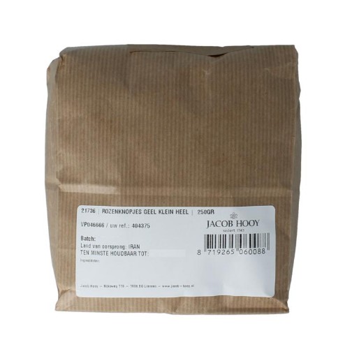 Jacob Hooy Rozenknopjes geel klein heel 250g