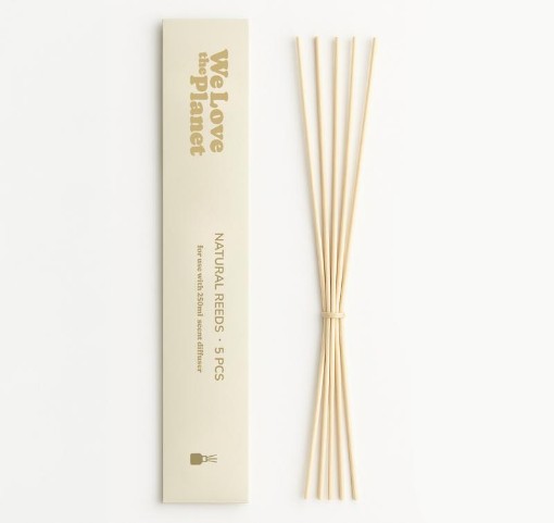 We Love Natural reeds geurstokjes 5st met vloeistof 5st