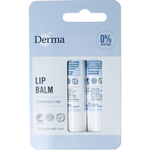 Derma family lip balm 2-pack 2st